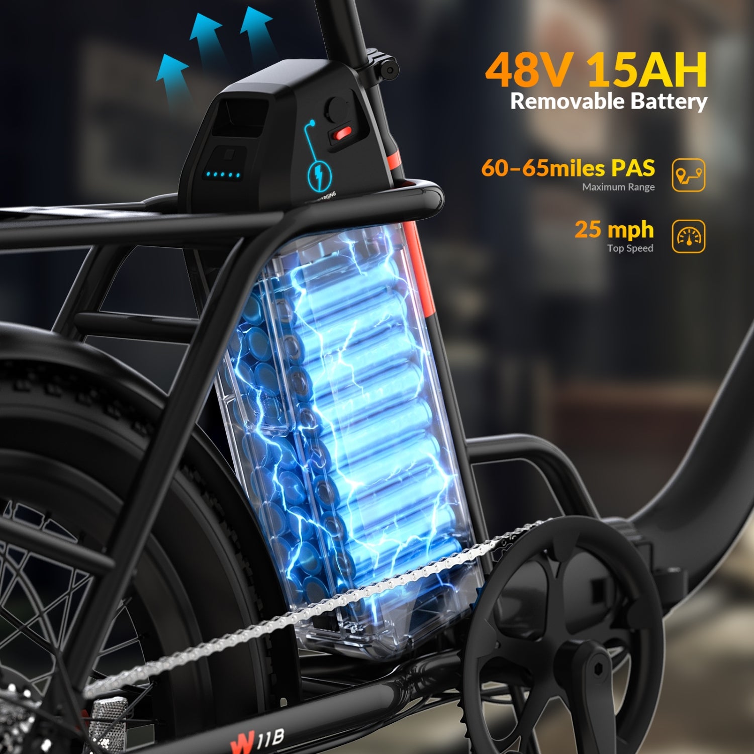 5TH WHEEL PB11 Folding Fat-Tire Electric Bike - image 5