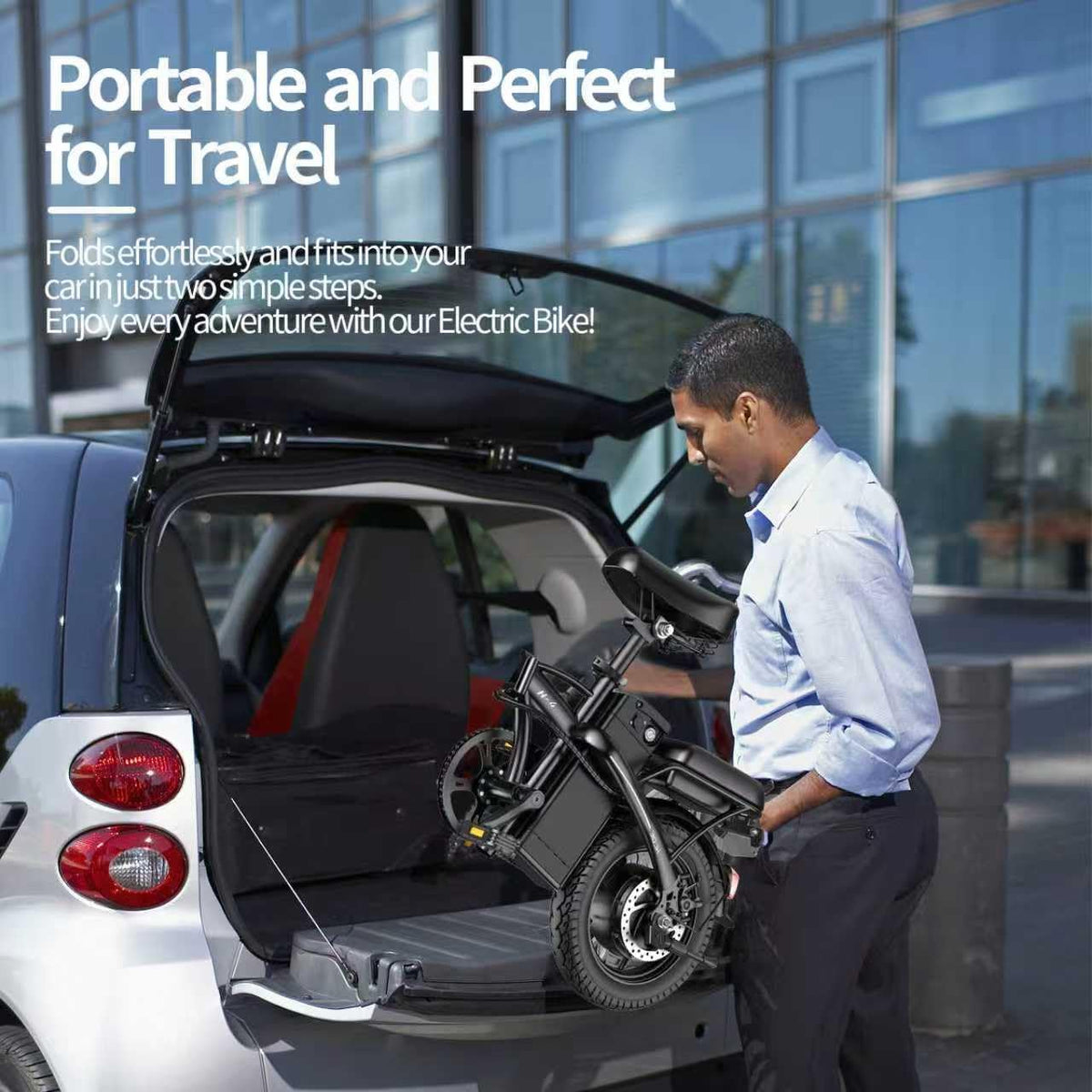 HLOIE Folding Electric Bike 48V 12Ah – Canada