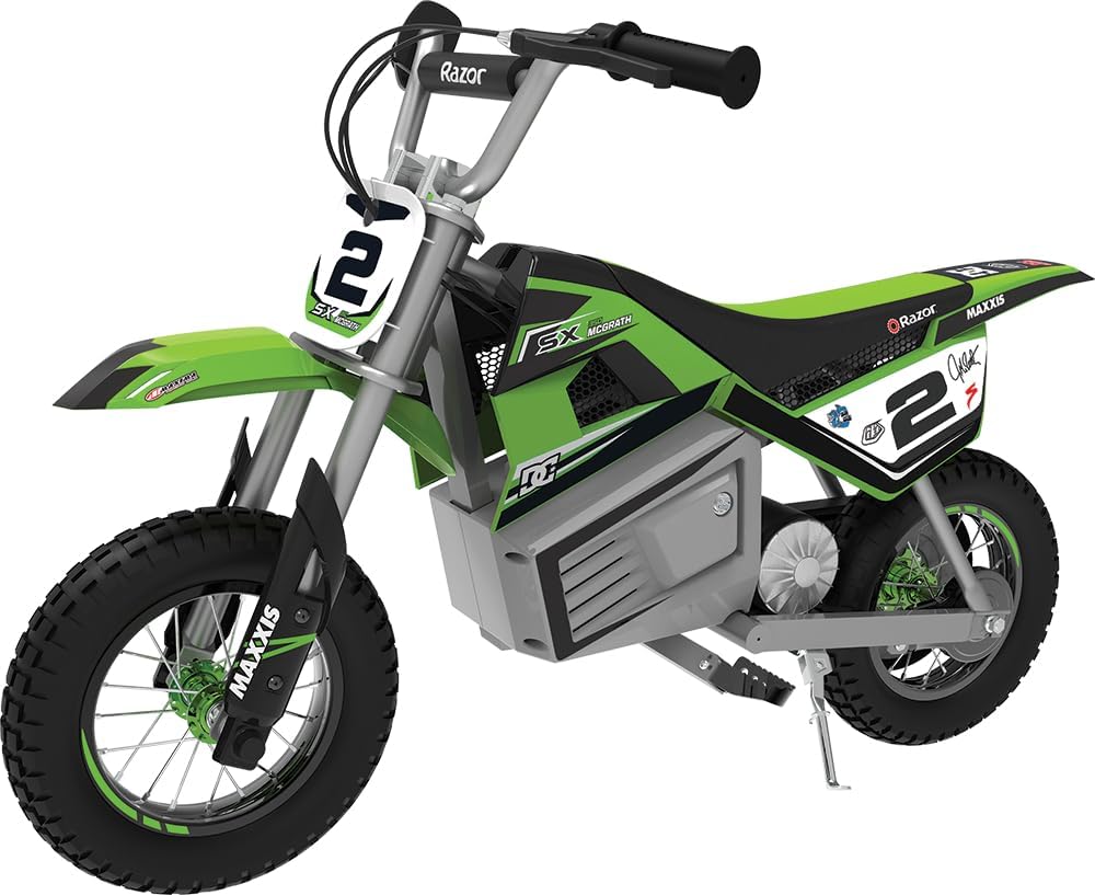 Razor SX350 McGrath Electric Dirt Bike (Kids/Teens) – Canada | Up to 22 km/h, High/Low Speed Control