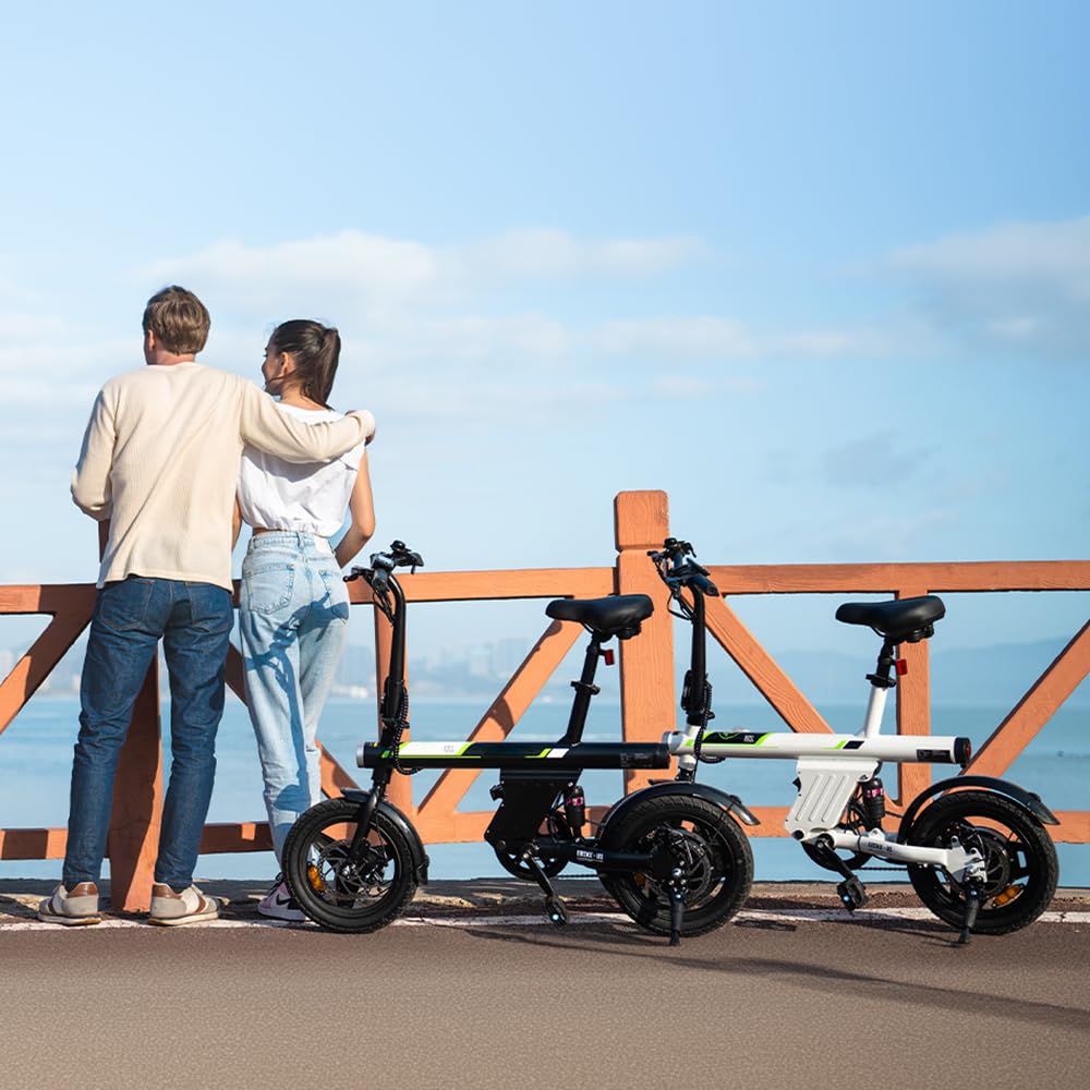 Rideplux Step-Through Electric Bike 500W Commuter Canada