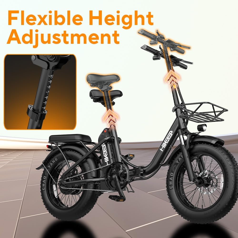 Hikeep 16" Folding Electric Bike 500W 48V – Canada