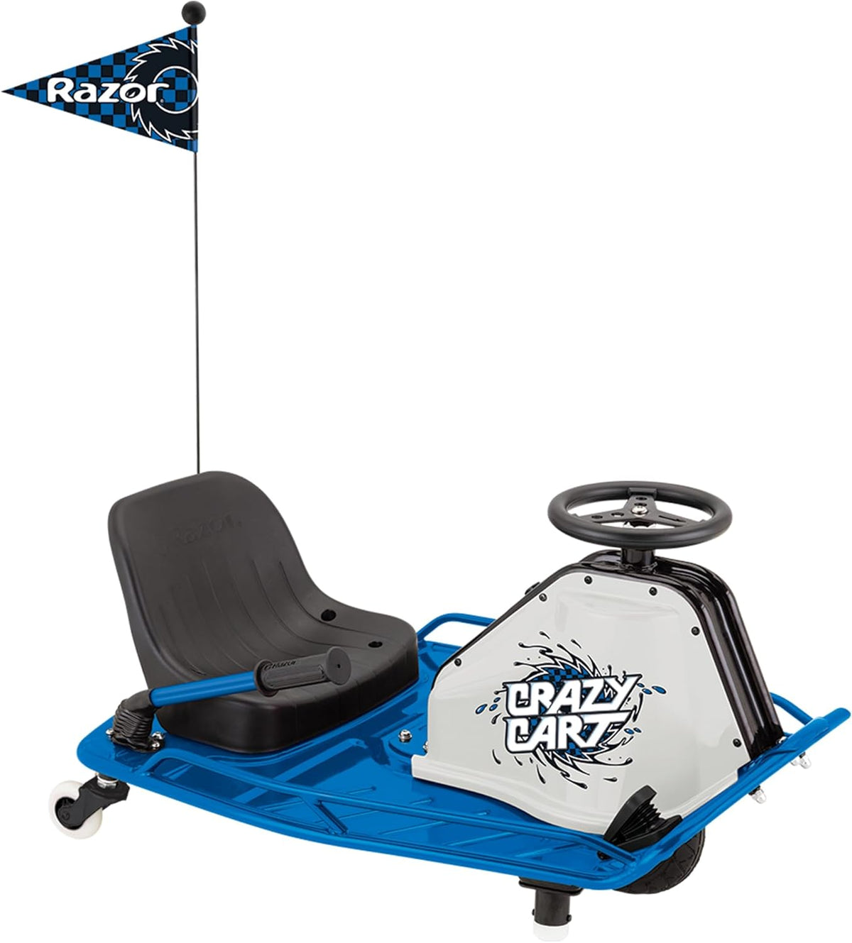 Razor Crazy Cart cockpit and pedal detail Canada