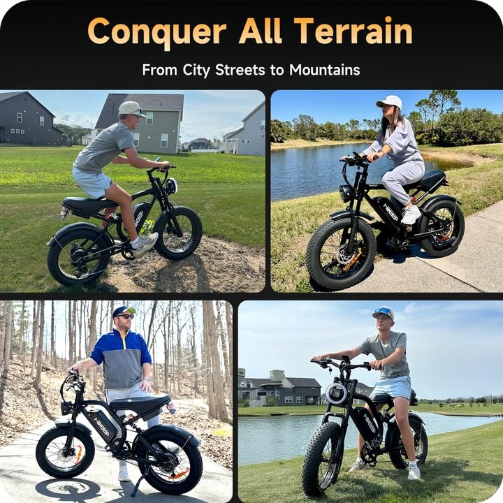HiKeep K6 1500W Fat Tire Electric Bike Canada