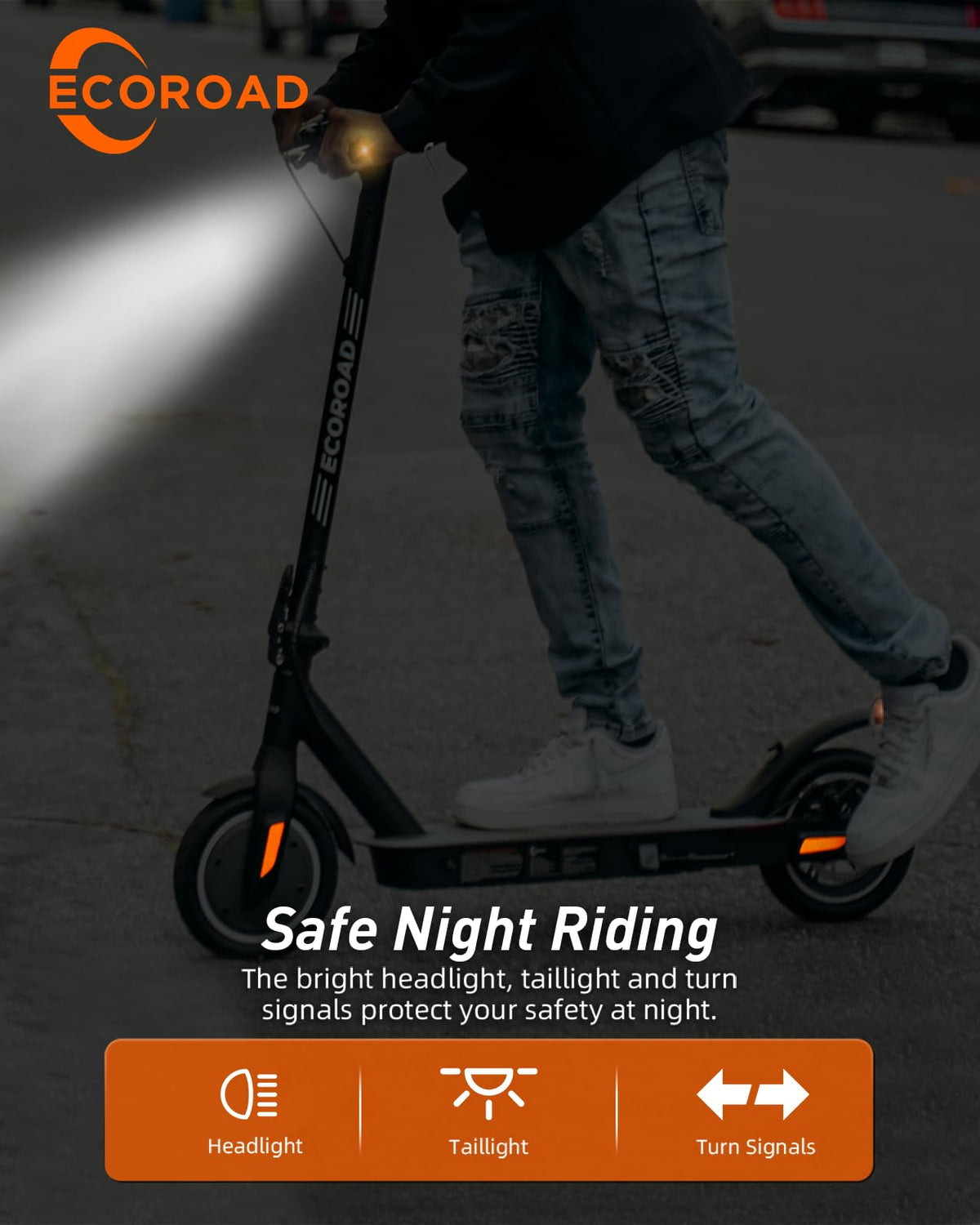 ECOROAD EC6 Electric Scooter 400W – Foldable Commuter Canada