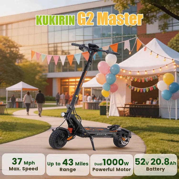 KuKirin G2 Master promotional specification graphic