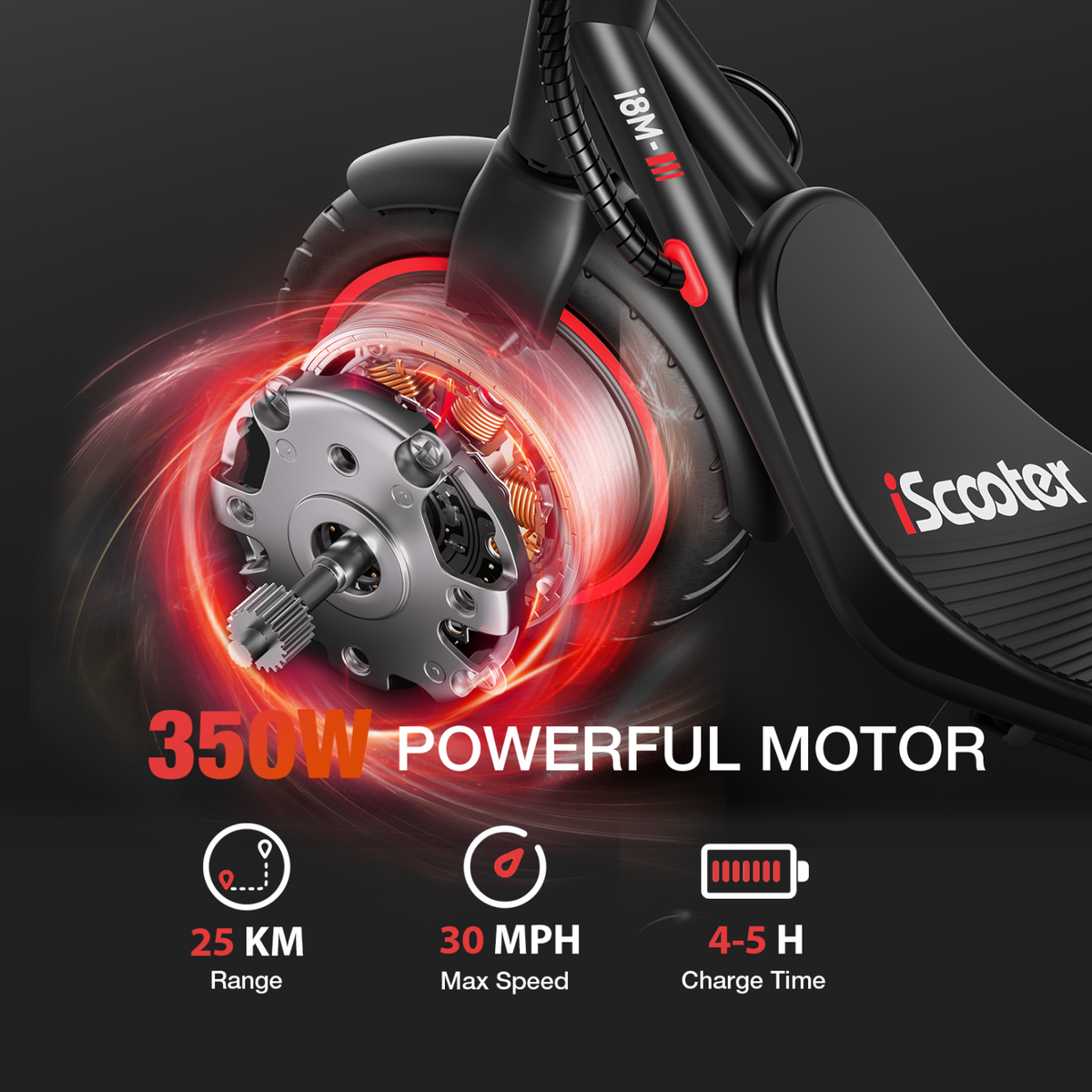 iScooter i8M Electric Scooter Canada product image 3