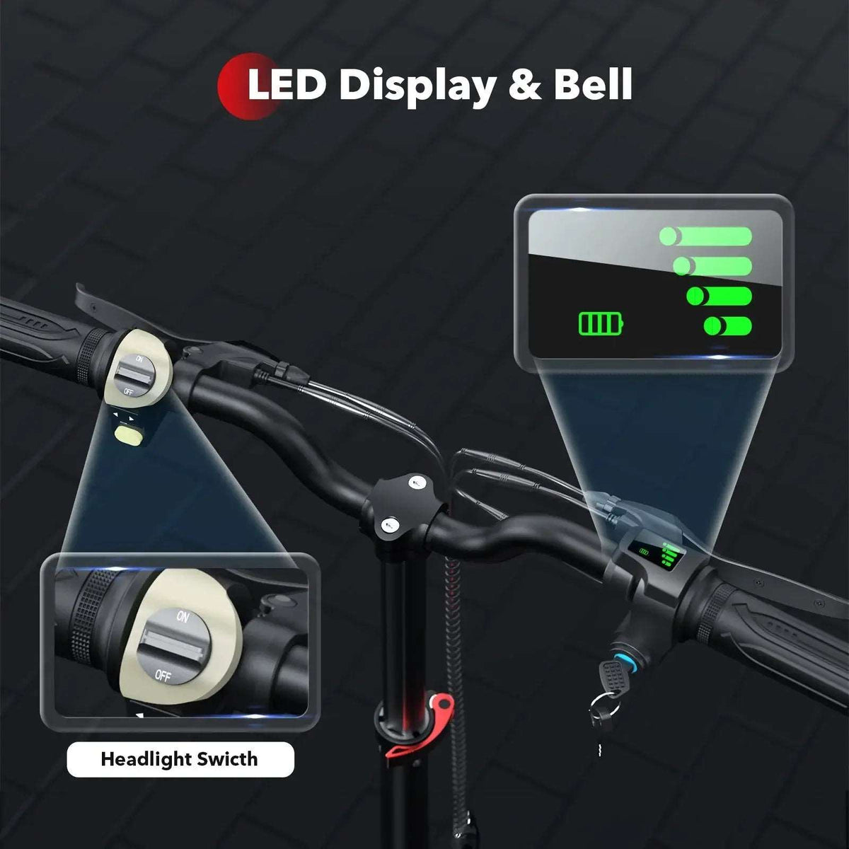 iScooter i12 Electric Scooter with Seat - Street Rides