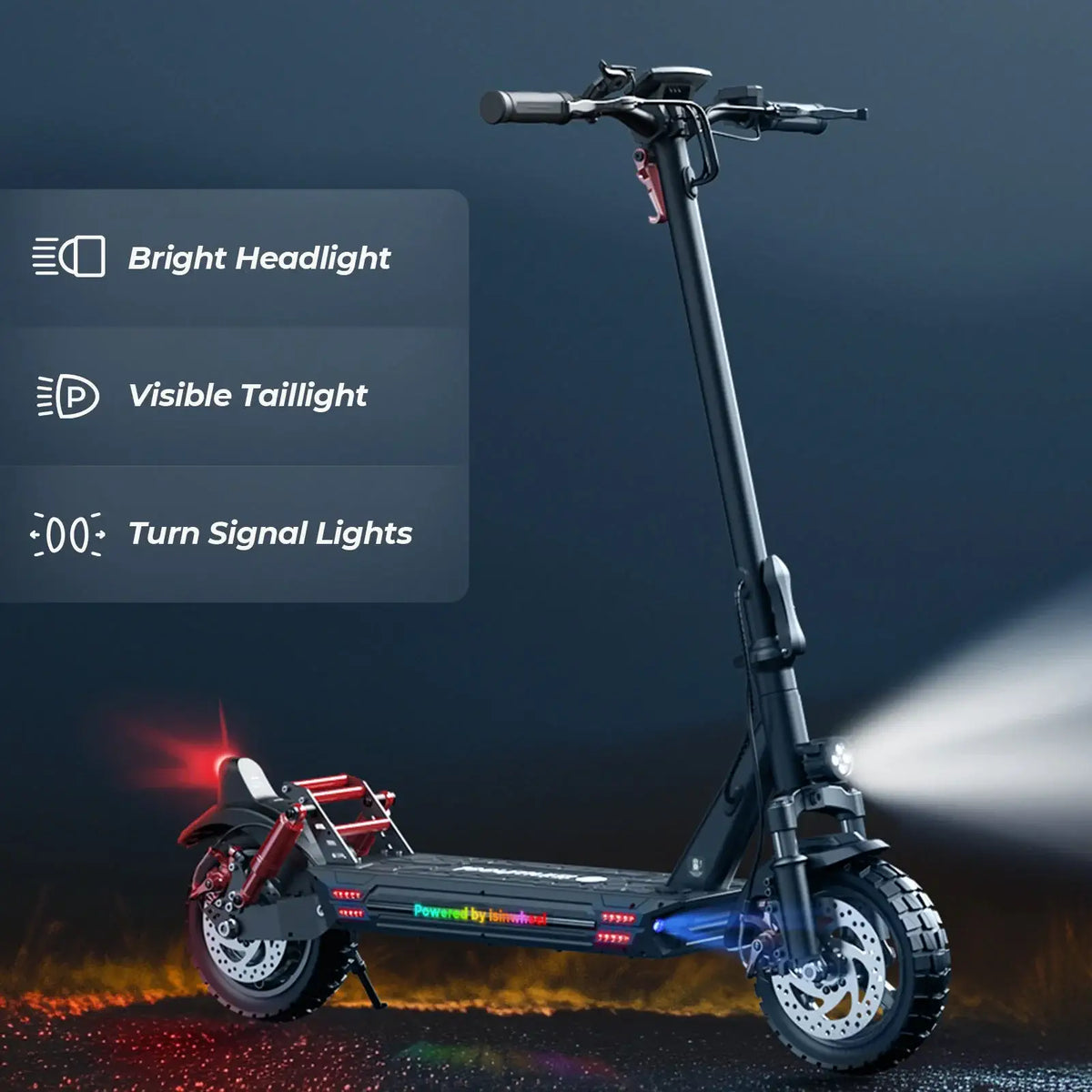 isinwheel GT1 800W Off Road Electric Scooter - Street rides