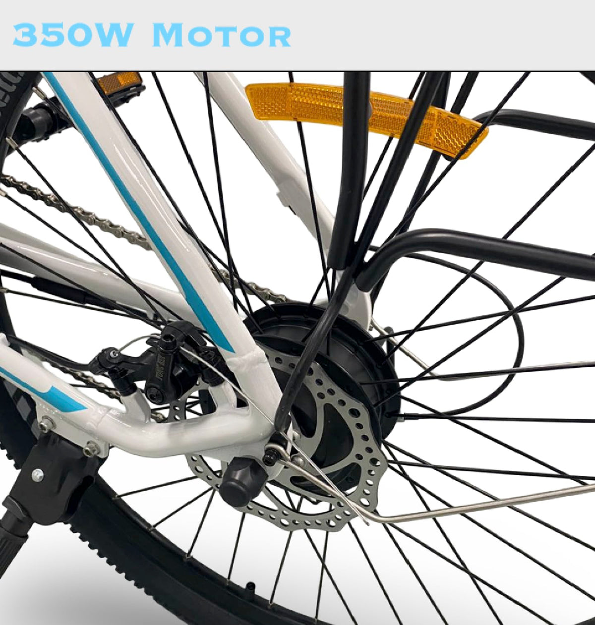 Abezil 26” 350W Electric Bike 468Wh Battery Canada