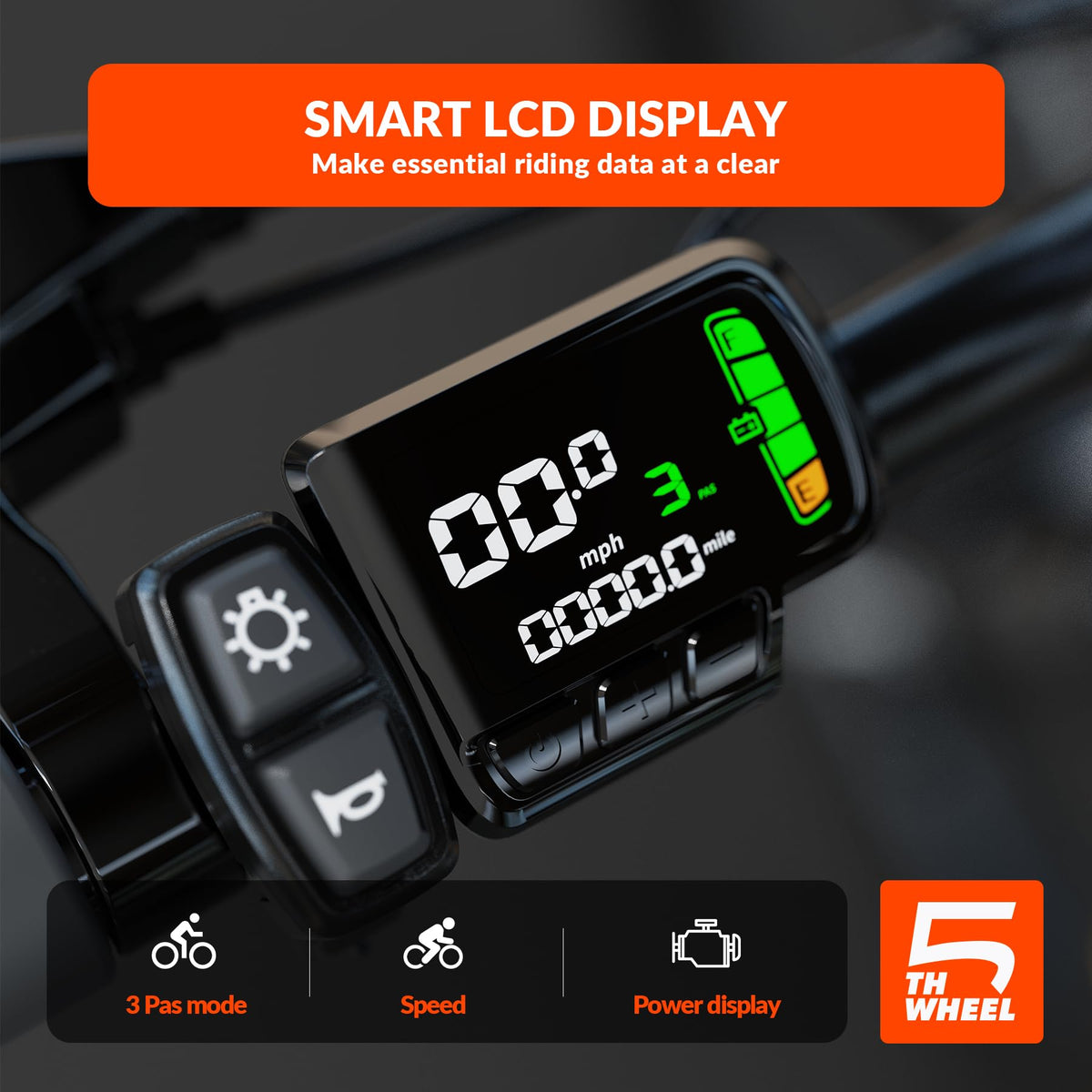 5TH WHEEL Mate Electric Bike – Long-Range E-Bike Canada