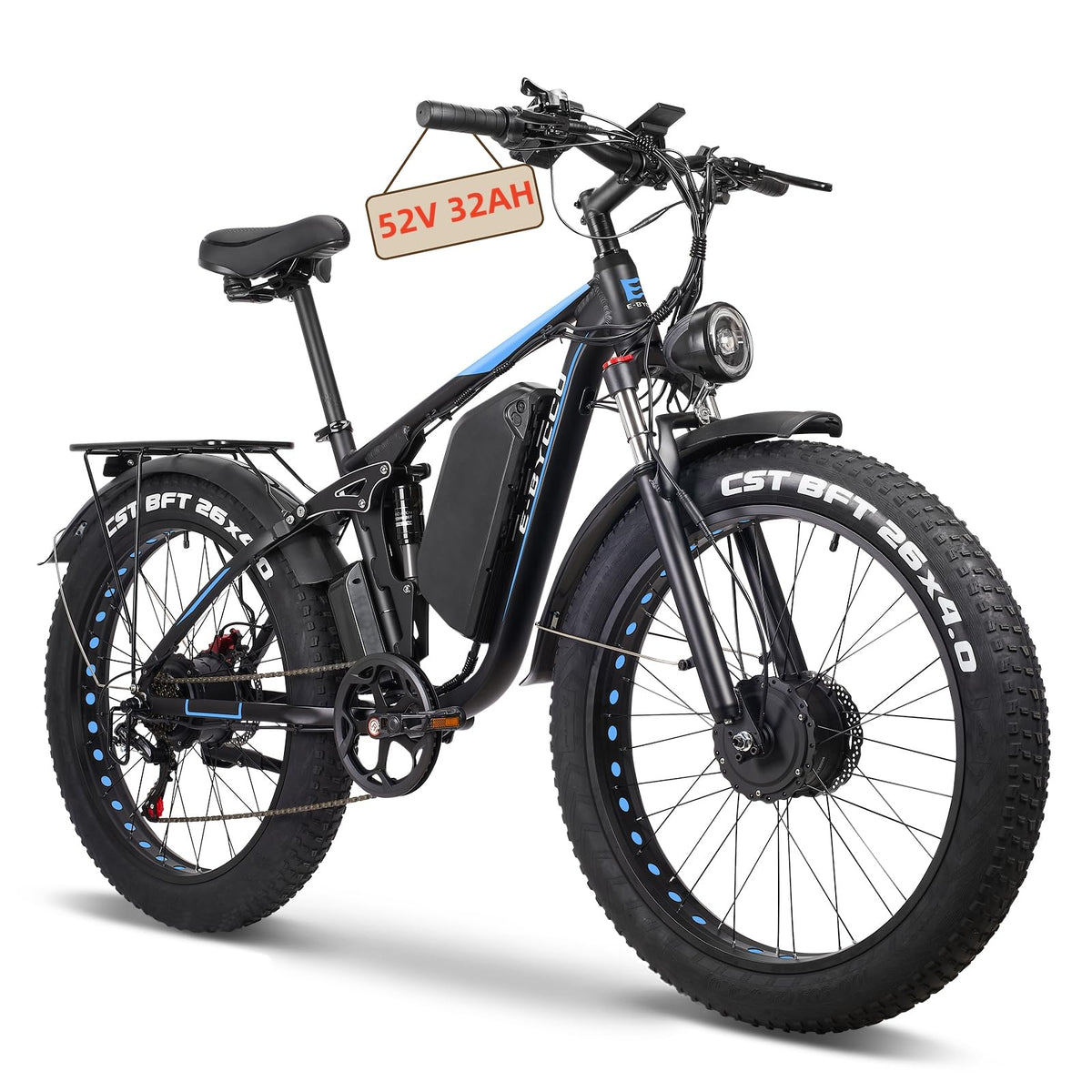 Ecocogy EB7PRO Dual Motor Electric Bike Canada