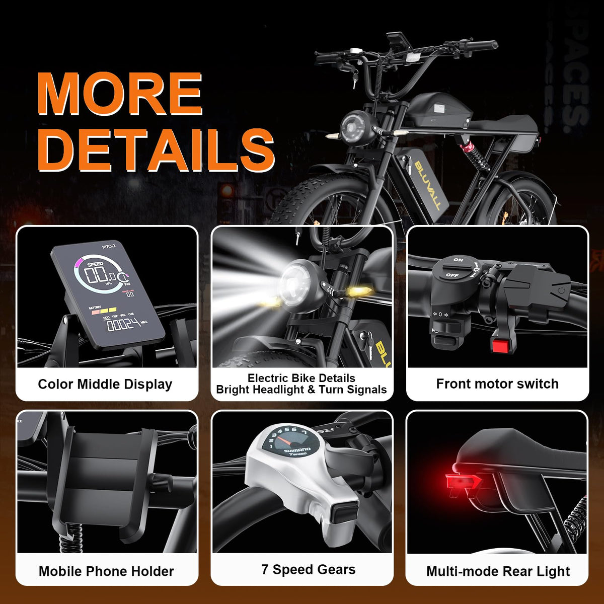 Bluvall K10 Dual Motor Electric Bike Canada – Fat Tire