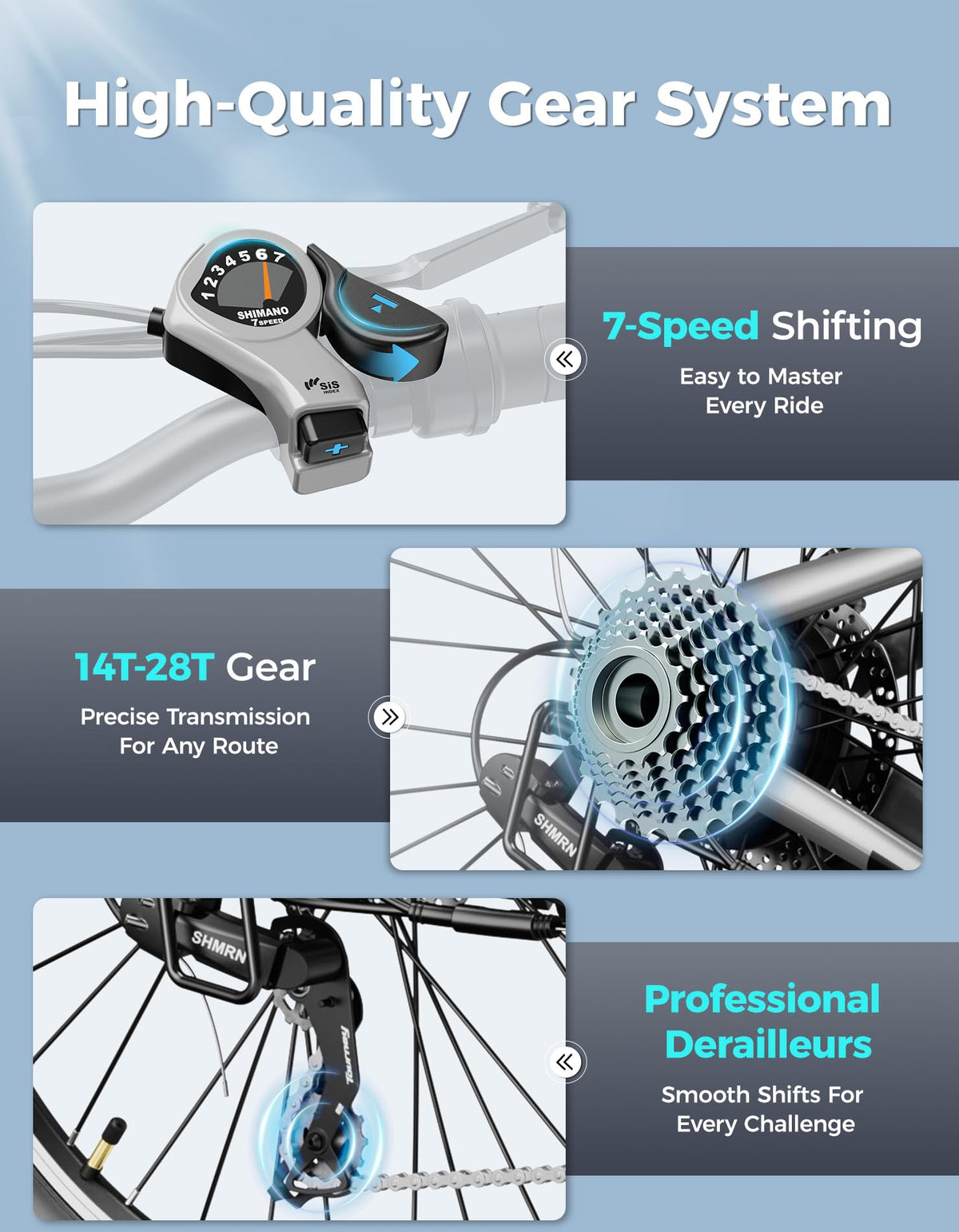YC1 Electric Bike – 1000W Commuter E-Bike Canada