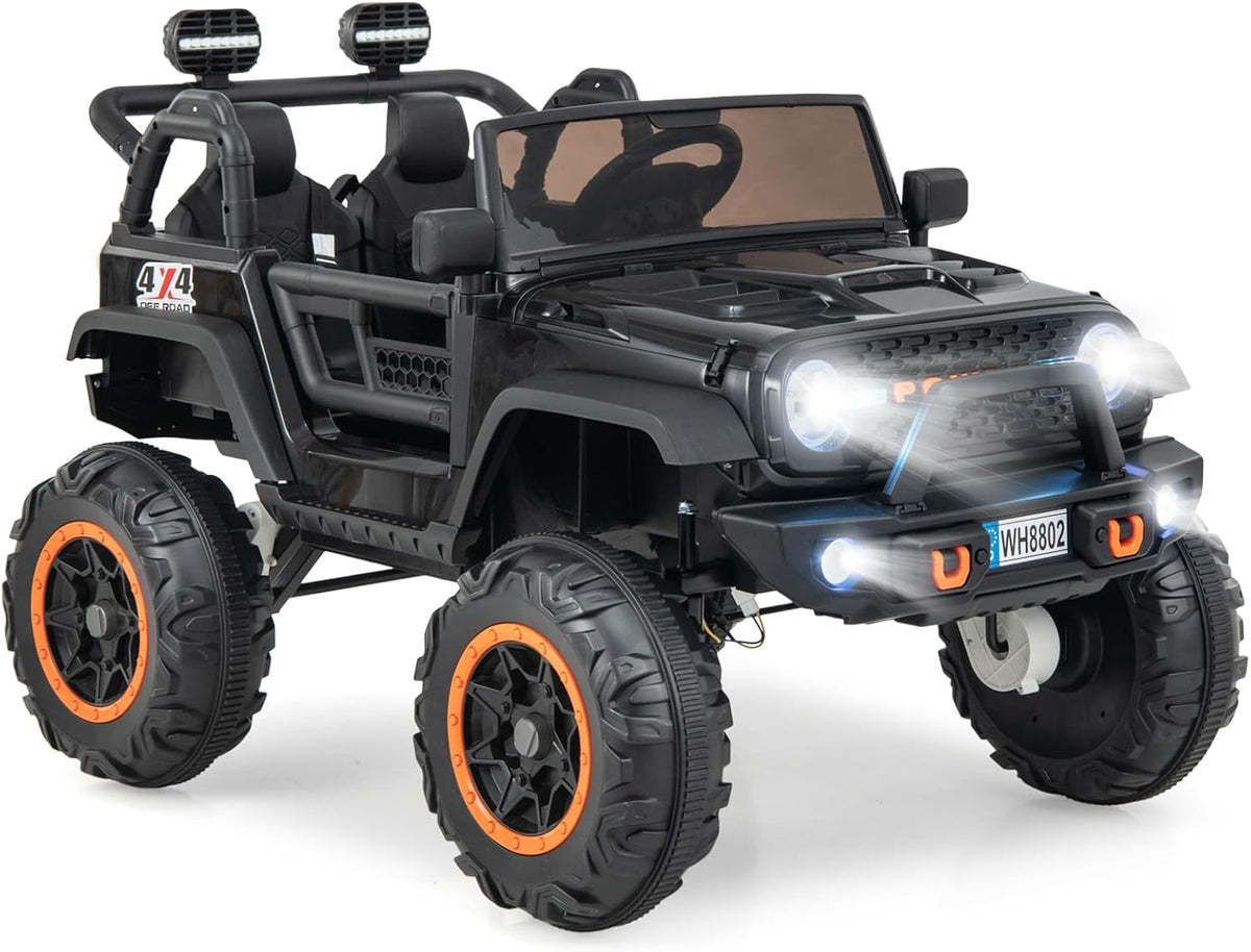 OLAKIDS 24V Jeep ride-on Canada LED light detail