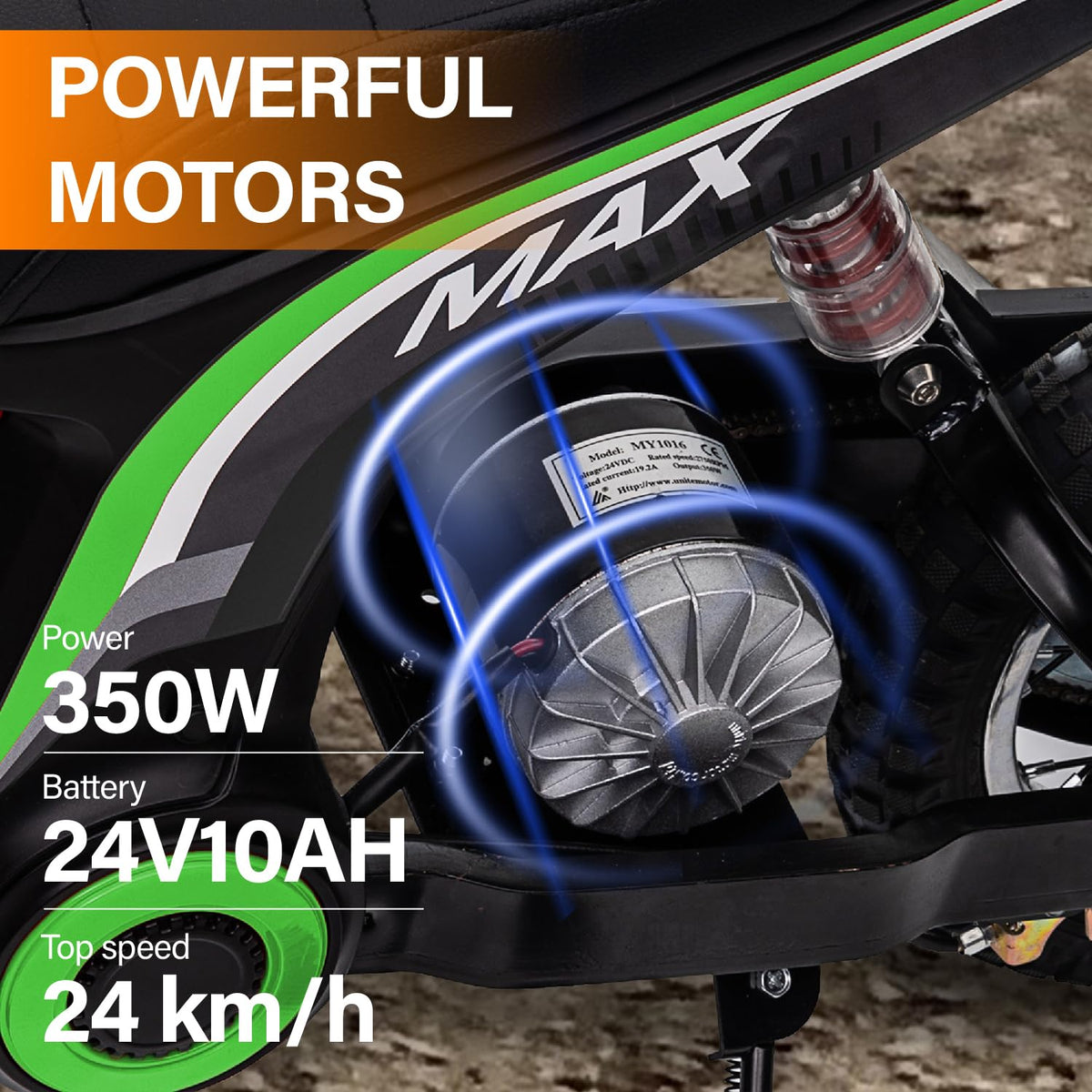 Voltz Toys Kids Electric Dirt Bike 24V 350W Canada