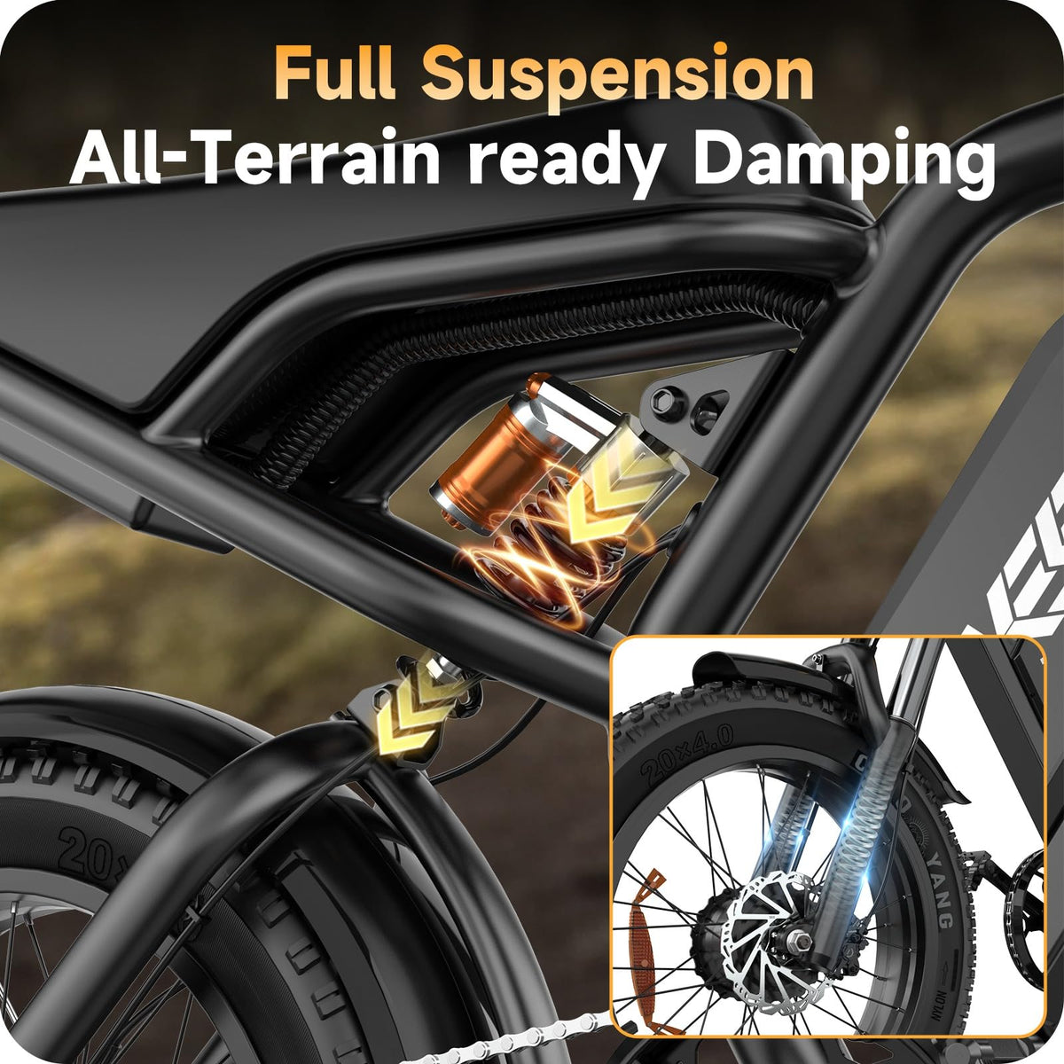 HiKeep K6 1500W Fat Tire Electric Bike Canada