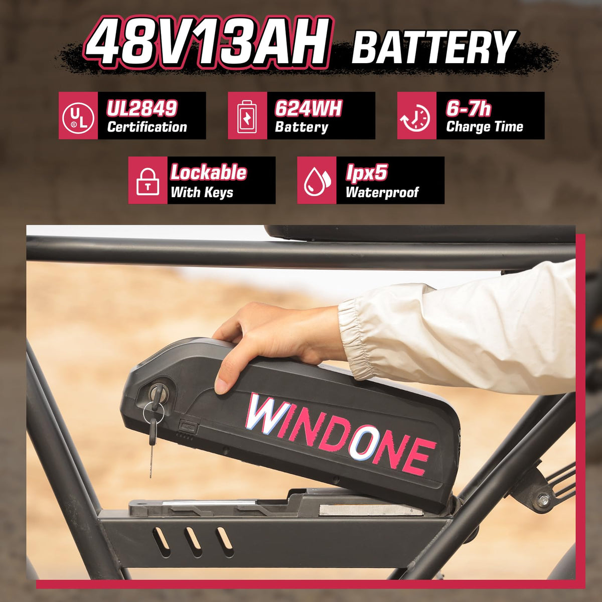 Windone K20 Electric Bike – All-Terrain Canada Power