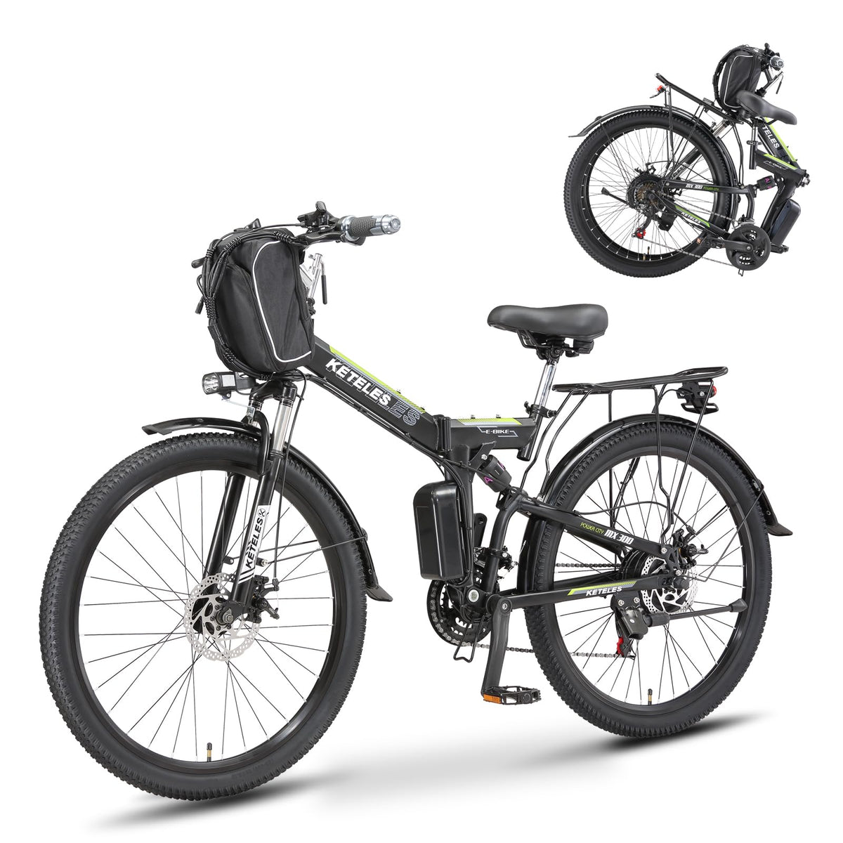 JESRIDER MX300 1000W Folding Electric Bike Canada