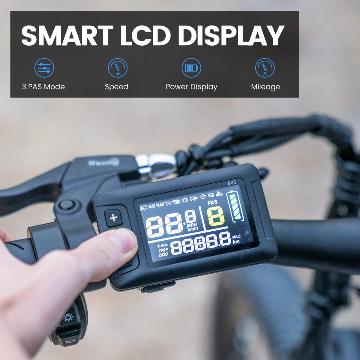 5TH WHEEL Mate Electric Bike 1000W, 37 km/h, 468Wh – Canada