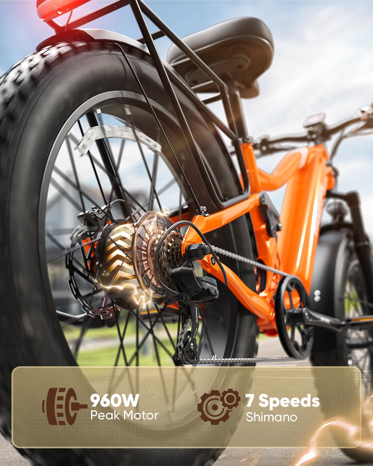PUCKIPUPPY Boxer 1000W Fat Tire E-Bike Canada