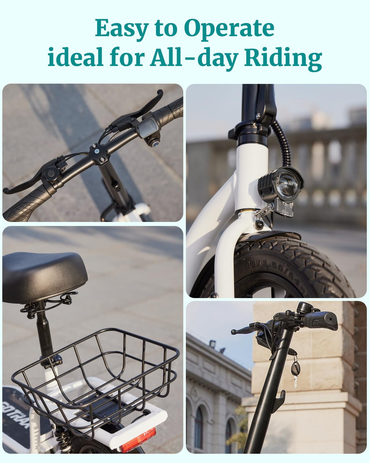 Gotrax Astro Electric Scooter – 350W Motor, 25km/h Speed, 30km Range, Foldable, Comfortable Ride in Canada