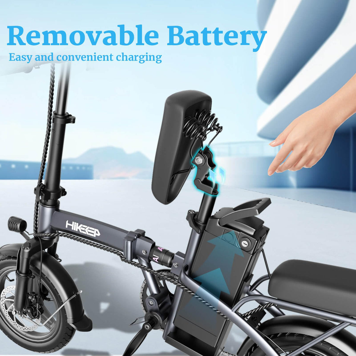 HiKeep D1 Folding Electric Bike 500W – Canada