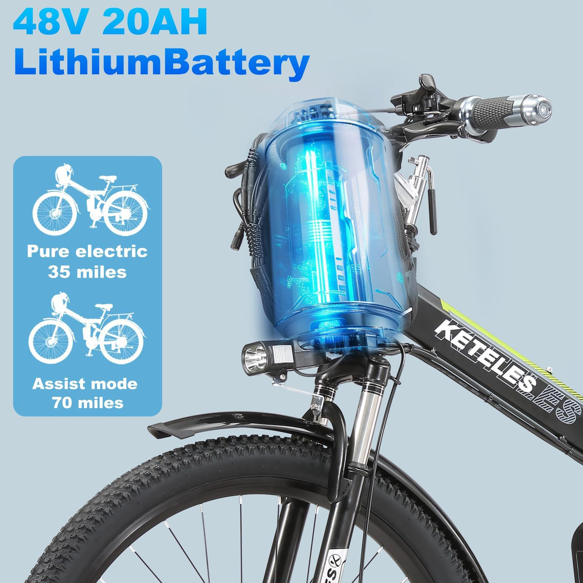 EVGUPRIDER 1000W Folding Electric Bike – Canada