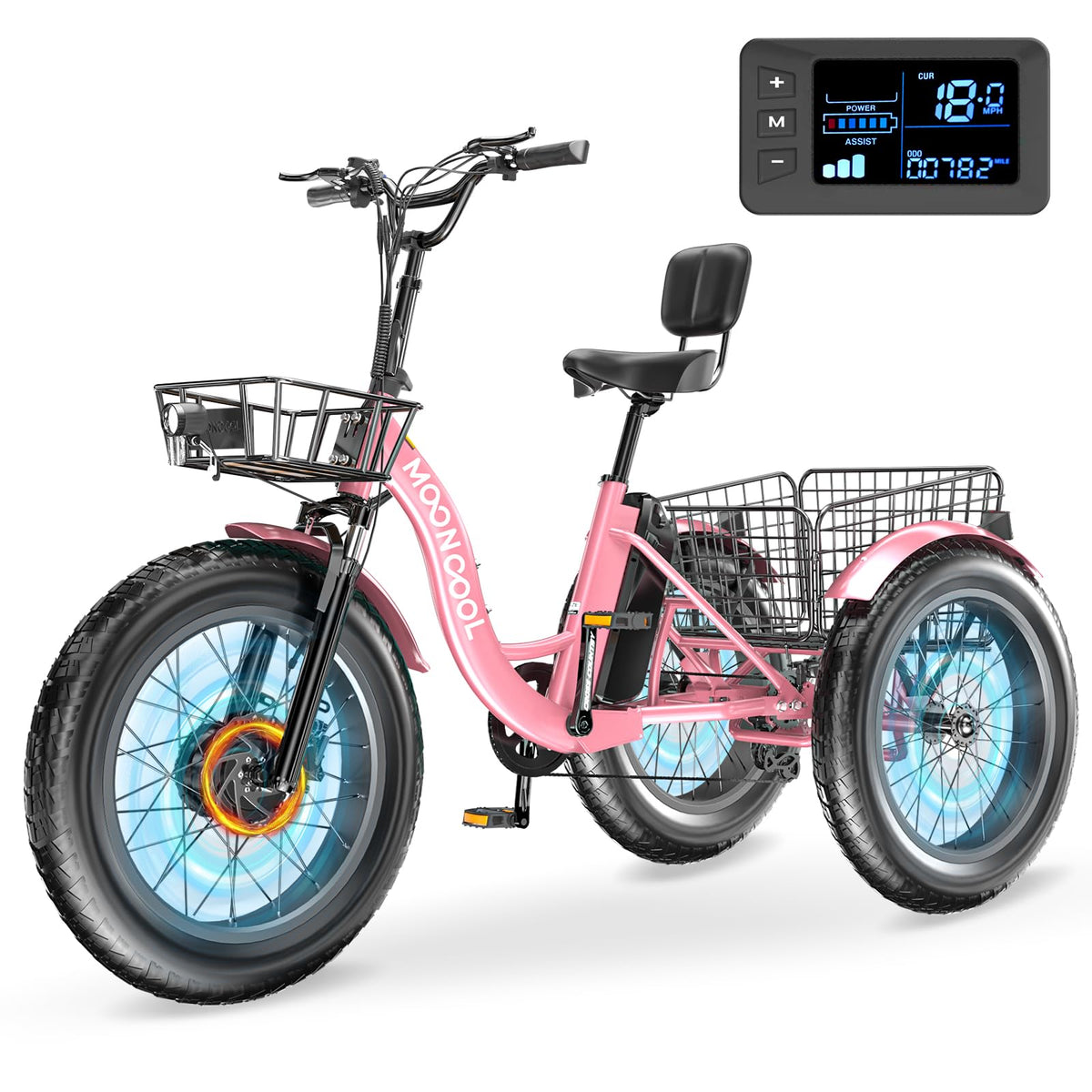 Mooncool Electric Tricycle - Best in Canada 2025