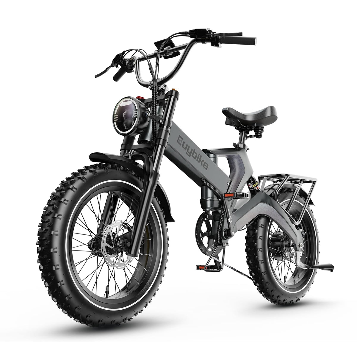 Bicicleta eléctrica plegable con neumáticos anchos EUYBIKE K6 Pro 2000W – Canadá