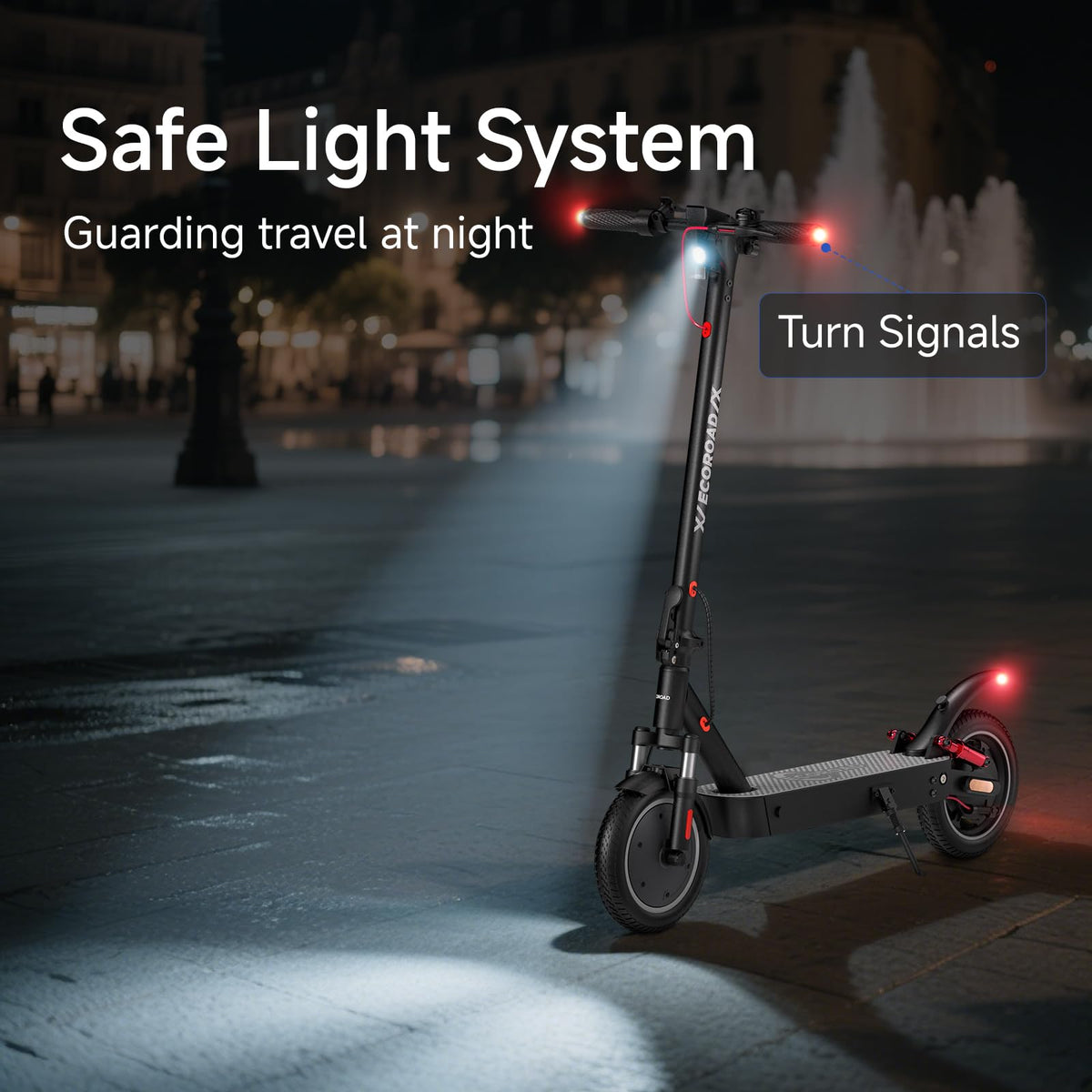 ECOROAD EC6 Electric Scooter 400W – Foldable Commuter Canada