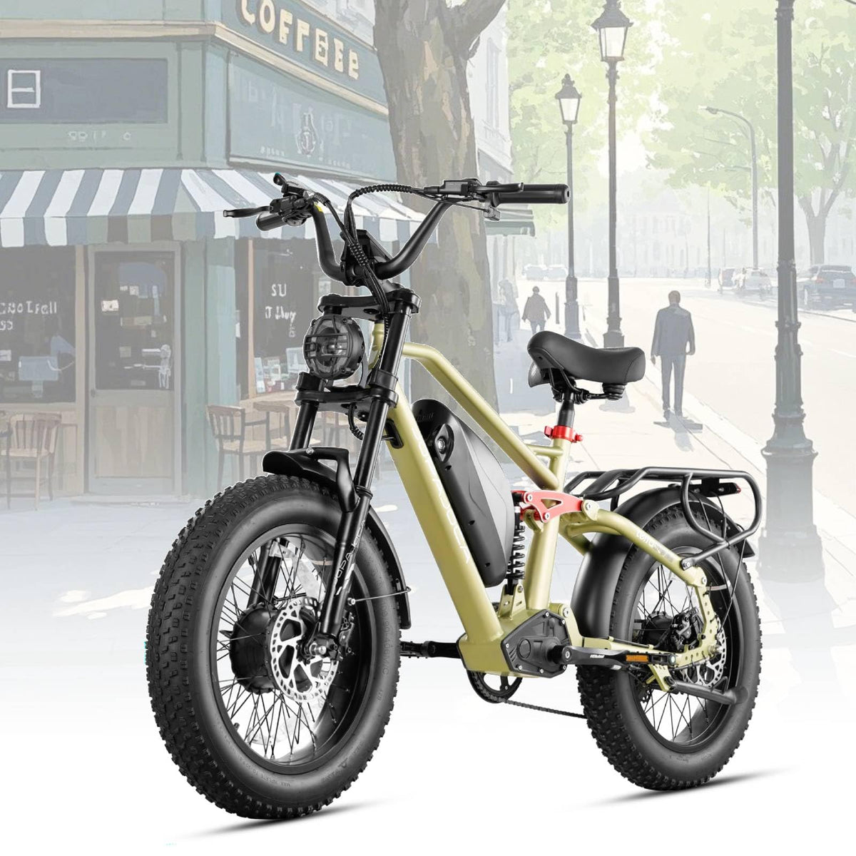 eAhora Terra 1500W Peak E-Bike Canada – Power Unleashed