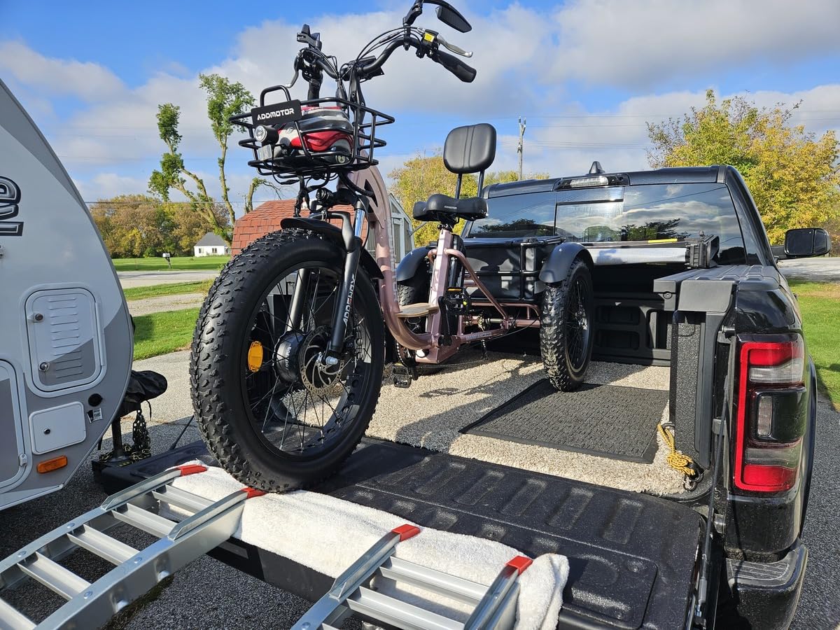ADDMOTOR Grandtan II 750W Electric Tricycle for Adults – 48V 20AH, 85 Mile Range, Fat Tire 3-Wheel E-Trike for Seniors