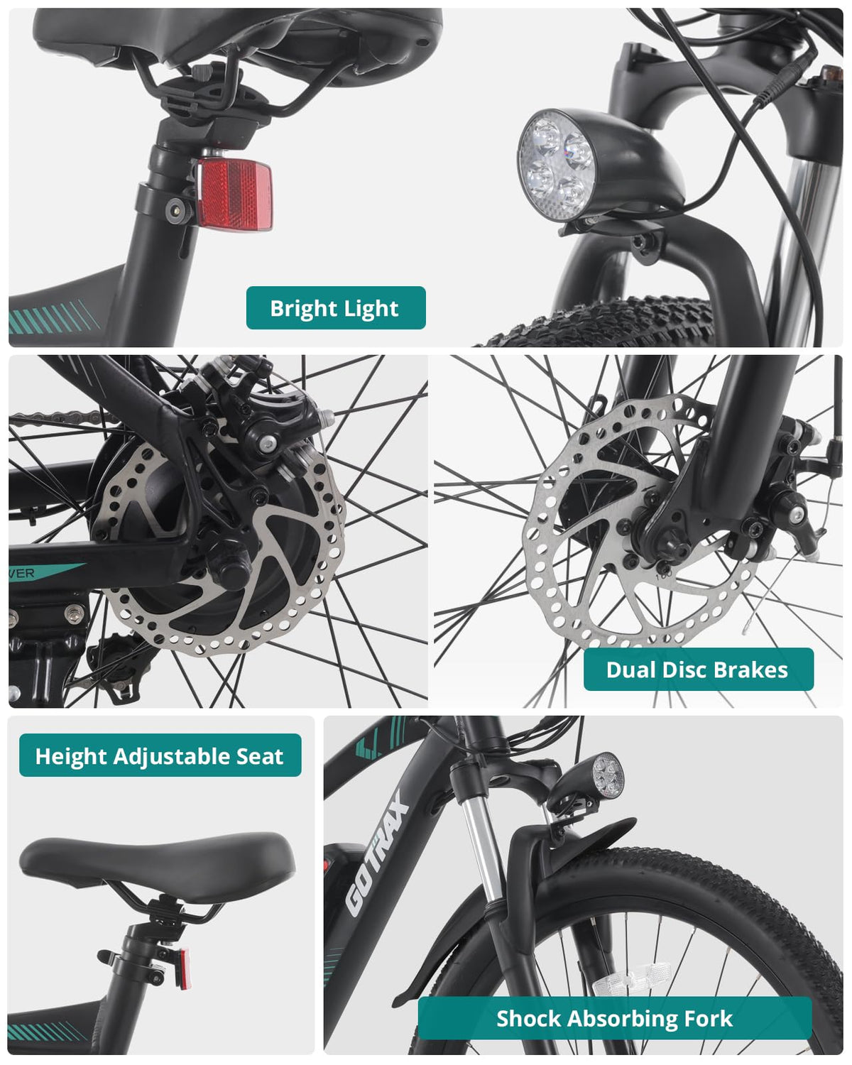 Gotrax EBE3 500W 27.5″ Electric Bike – Long-Range Commuter E-Bike Canada