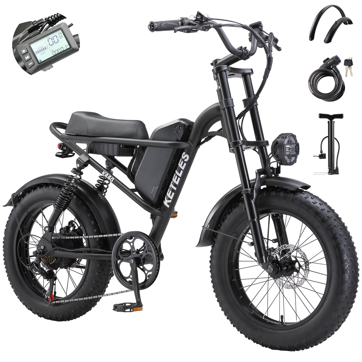 EVGUPRIDER Peak 2000W Fat Tire Electric Bike Canada