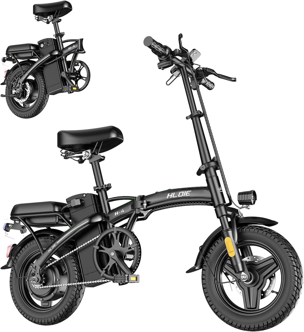 HLOIE Folding Electric Bike – 48 V 12 Ah Commuter E-Bike for Canada