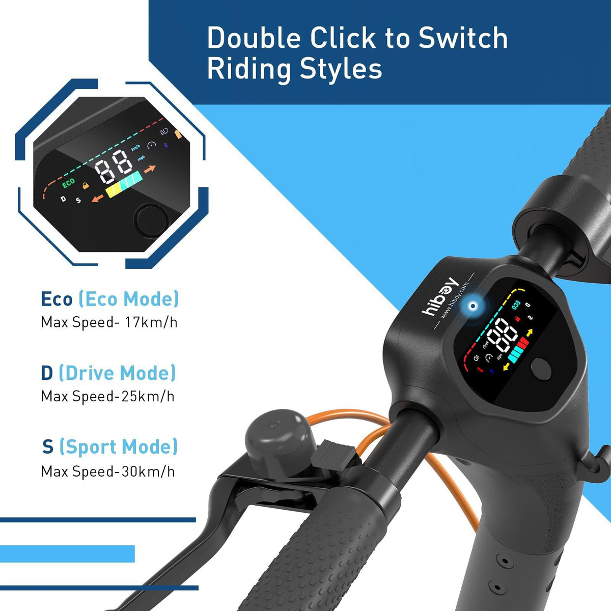 Hiboy S2 Max Electric Scooter | 65 km Range | Canadian Stock