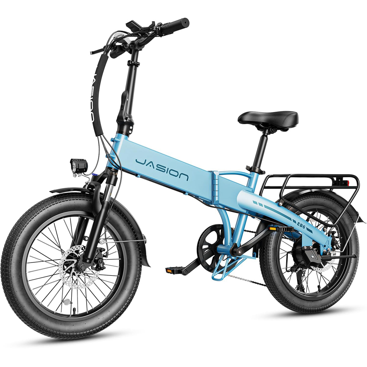 Jasion EB6 Folding Electric Bike – 500W Fat Tire Canada