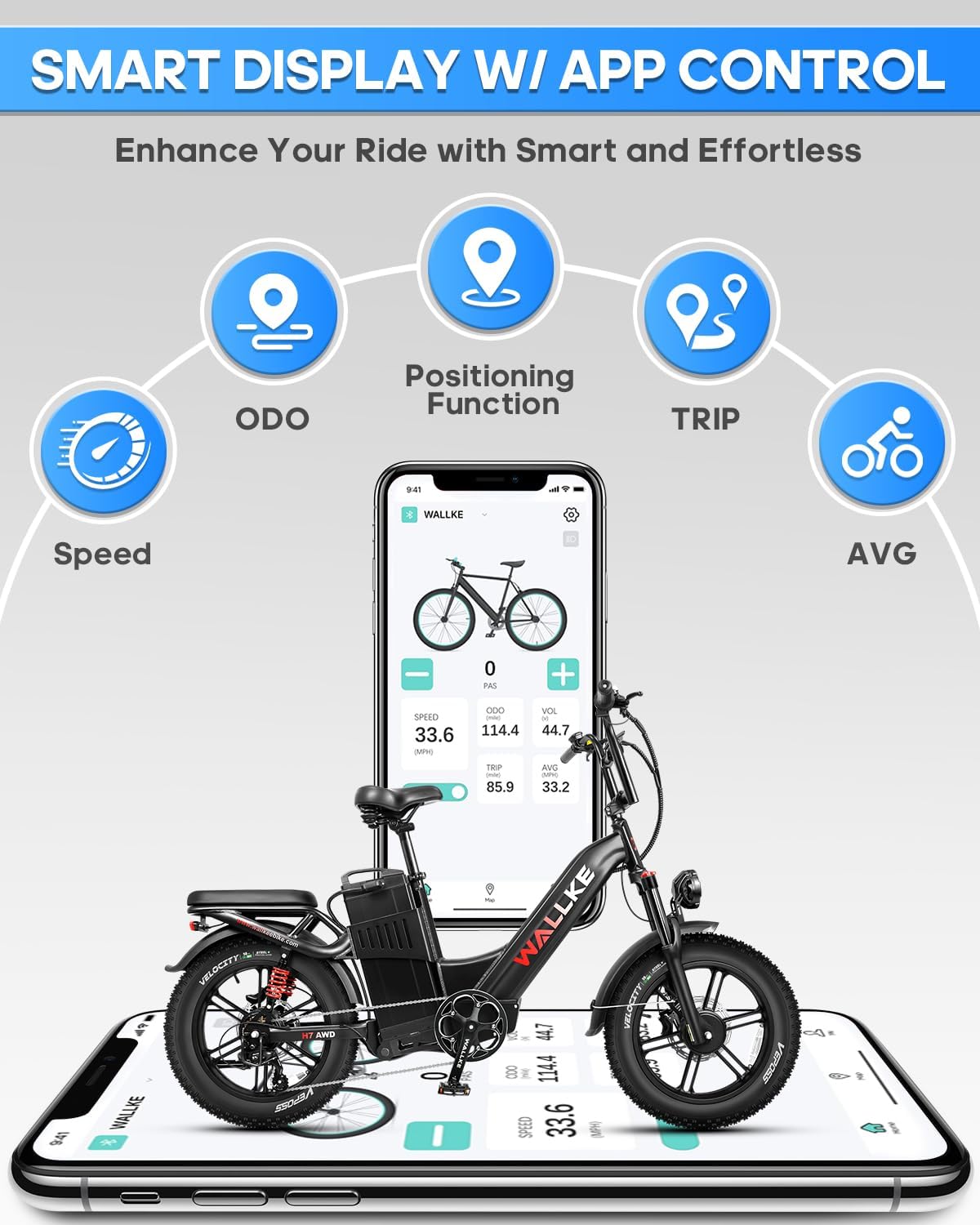 Bicicleta eléctrica Wallke H7 Step-Thru Canadá