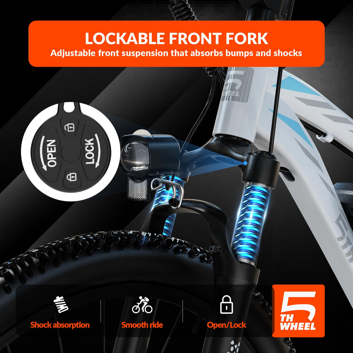 5TH WHEEL Mate Electric Bike – Long-Range E-Bike Canada