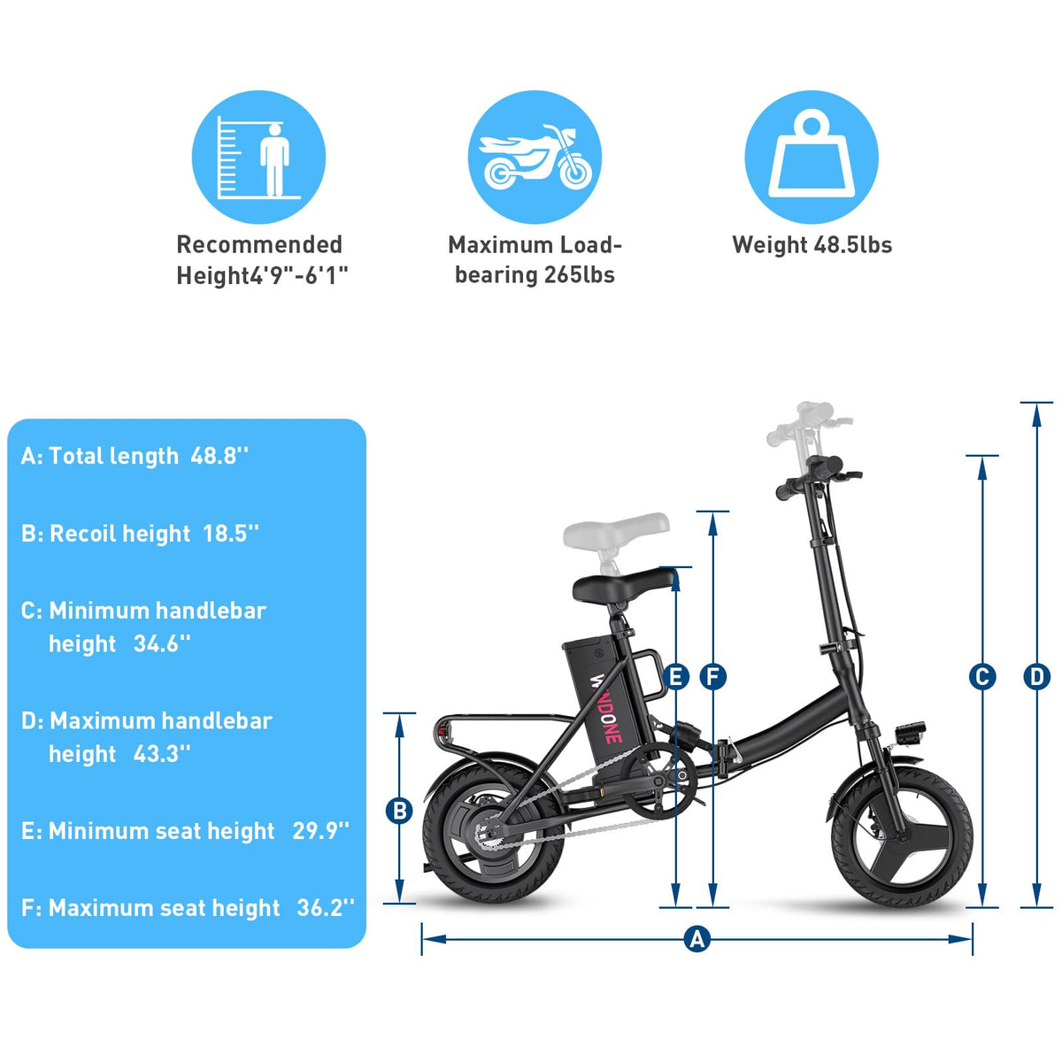 Windone S14 Folding E-Bike: Best Canada Commuter