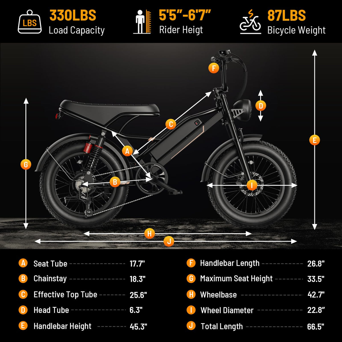Jasion YR20 Fat Tire E-Bike - Best in Canada