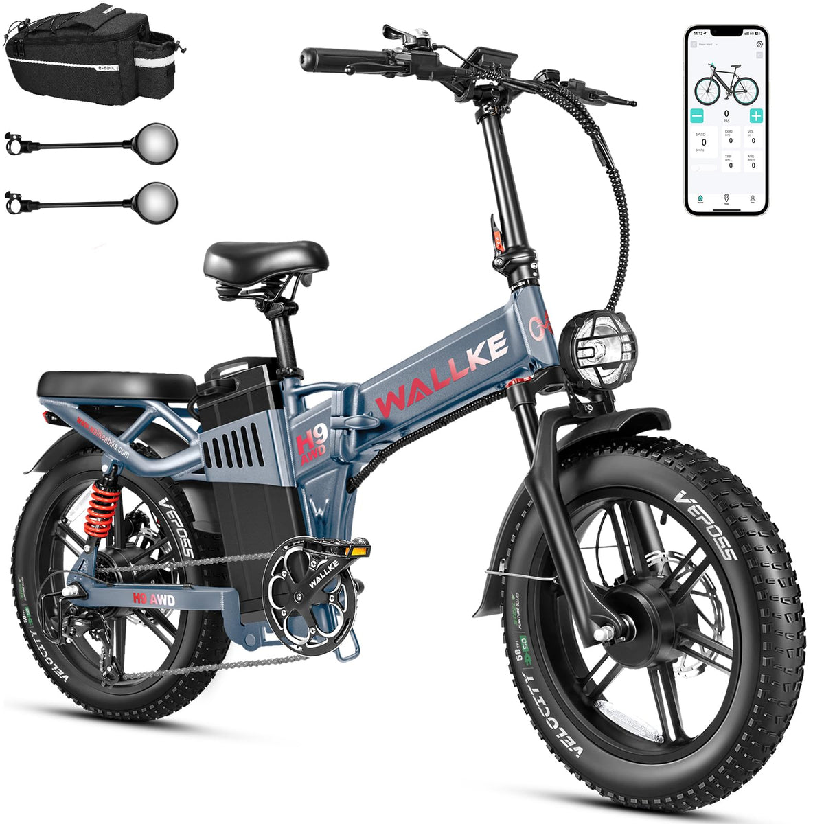 Wallke X3 Pro fat tire electric bike Canada gallery image
