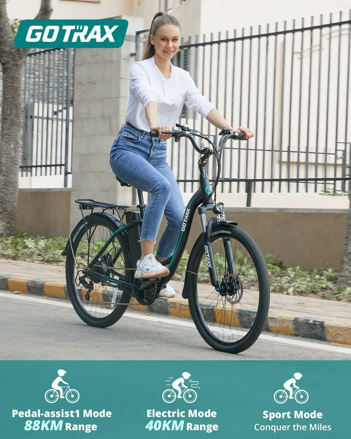 Gotrax EBE6 Electric Bike – 500W Commuter E-Bike with 80 km Range (Canada)