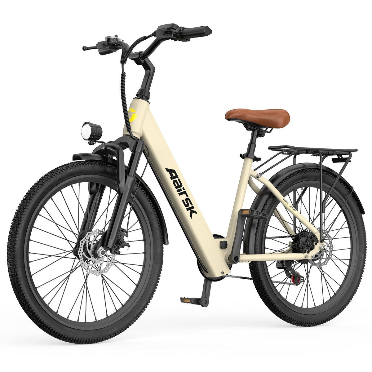 Aairsk SU7 750W Peak 36V 13Ah Electric Bike – Compact Long-Range City Commuter E-Bike Canada