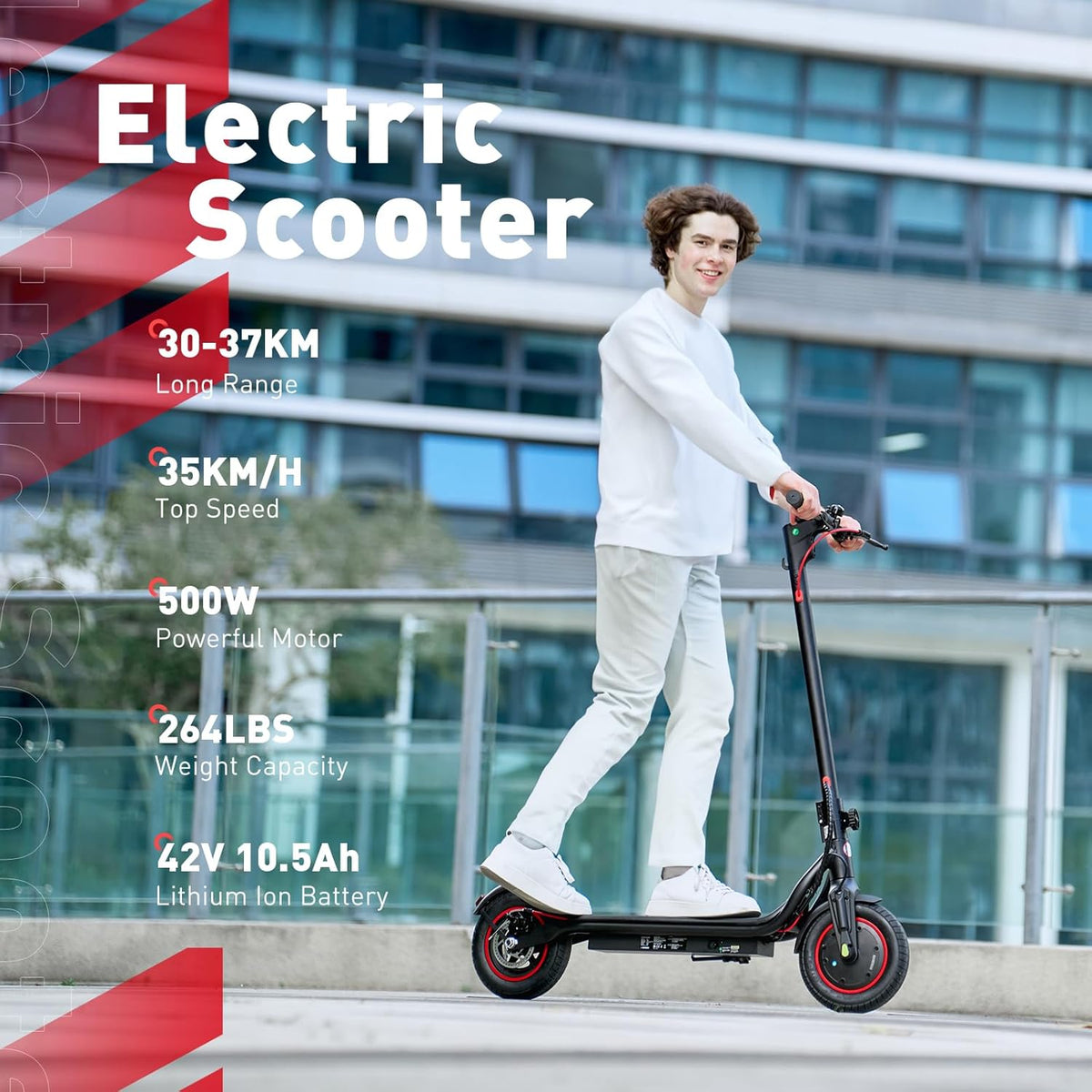 iScooter W6 folding commuter scooter Canada