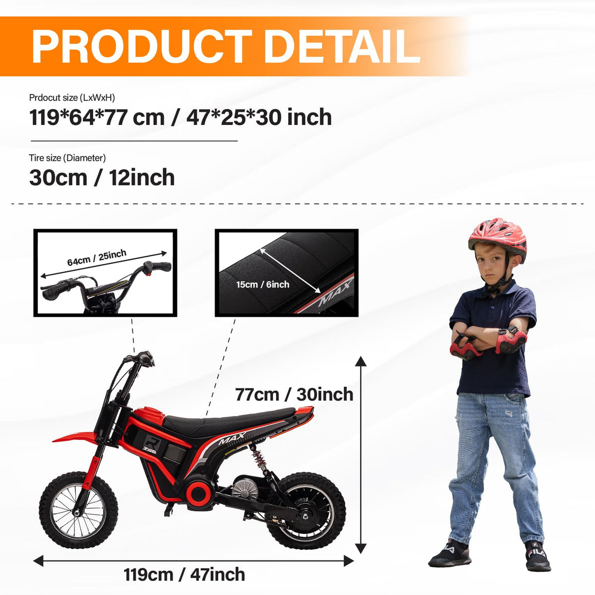 Voltz Toys Kids Electric Dirt Bike 24V 350W Canada