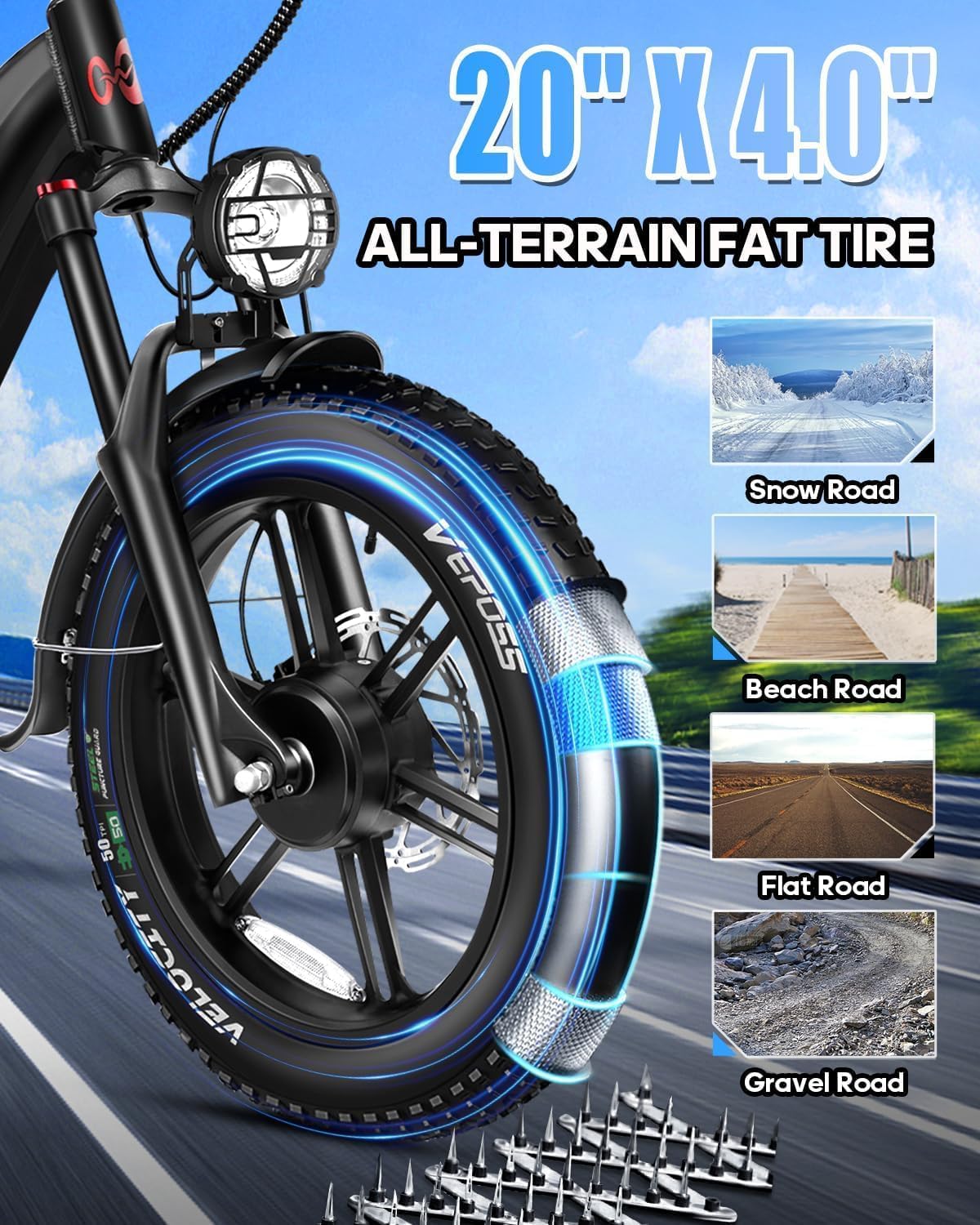 Bicicleta eléctrica Wallke H7 Step-Thru Canadá