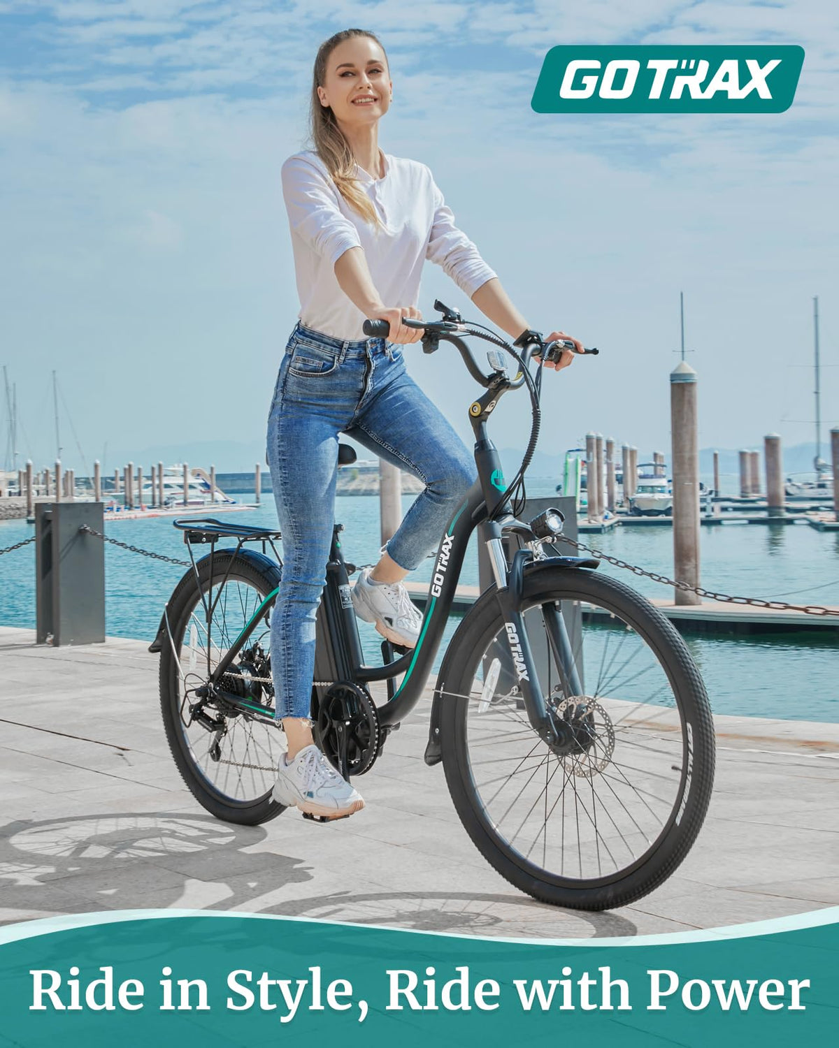 Gotrax EBE6 Electric Bike – 500W Commuter E-Bike with 80 km Range (Canada)