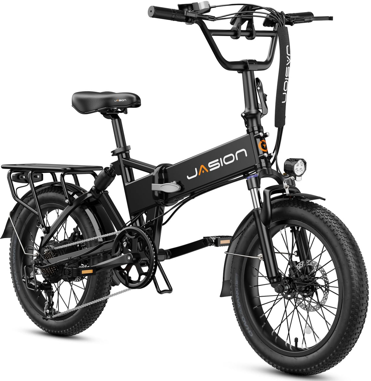 Jasion EB7 ST Folding Electric Bike Canada – Dual Suspension