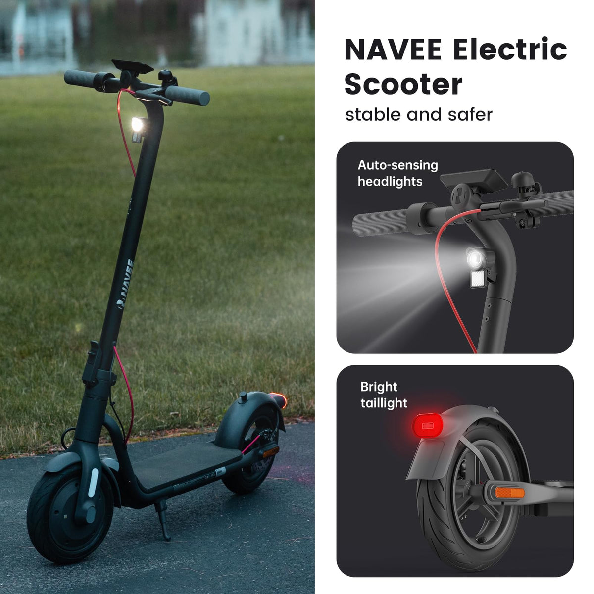 NAVEE V25 Electric Scooter – Foldable Commuter E-Scooter Canada